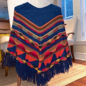 Authentic Peruvian Baby Aplaca Poncho